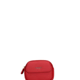 Portafoglio in 100% Pu Vegan Leather Rosso
