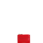 Porta Carte in 100% Pu Vegan Leather Rosso