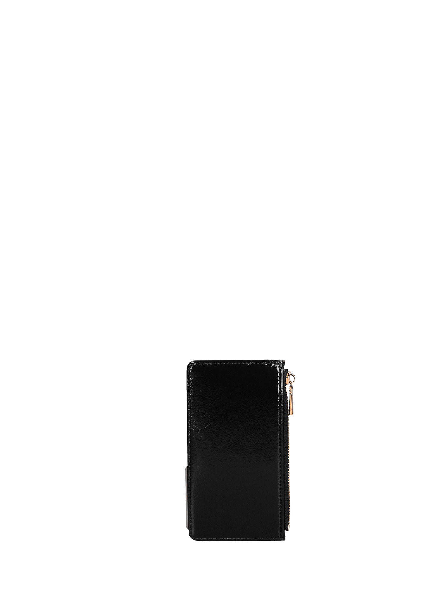 Portafoglio in 100% Pu Vegan Leather Nero
