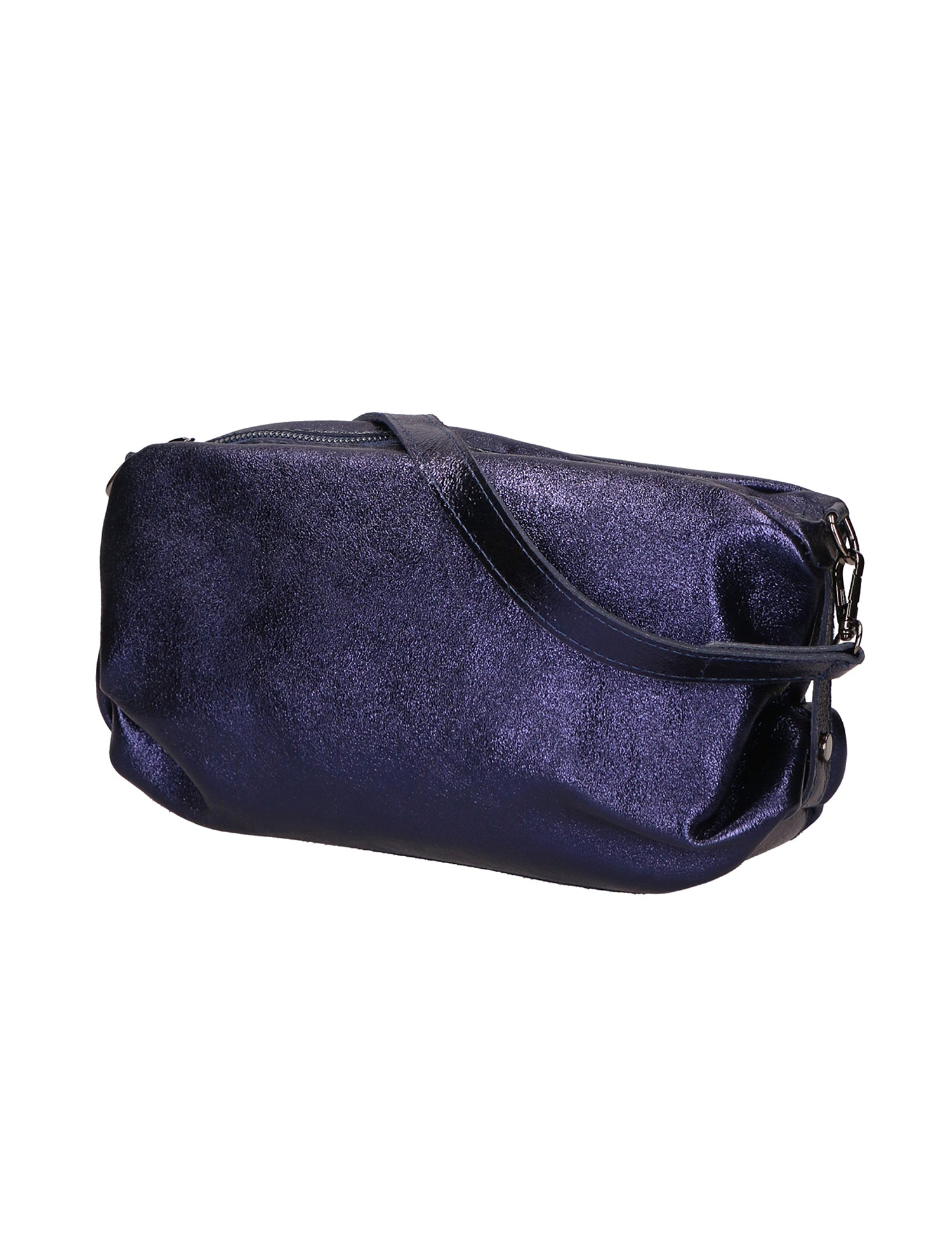 Vanessa Borsa a tracolla da donna Vera pelle 06914-L039 BLU Gave Lux