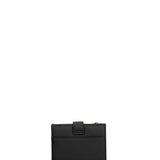 Portafoglio in 100% Pu Vegan Leather Nero