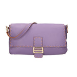 Walda Borsa a spalla da donna Vera pelle 06868-D87 VIOLET Gave Lux