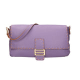Walda Borsa a spalla da donna Vera pelle 06868-D87 VIOLET Gave Lux