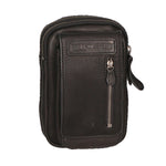 Borsa a tracolla da uomo Vera pelle RFID HILB-15073-NERO Hill Burry