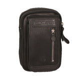 Borsa a tracolla da uomo Vera pelle RFID HILB-15073-NERO Hill Burry