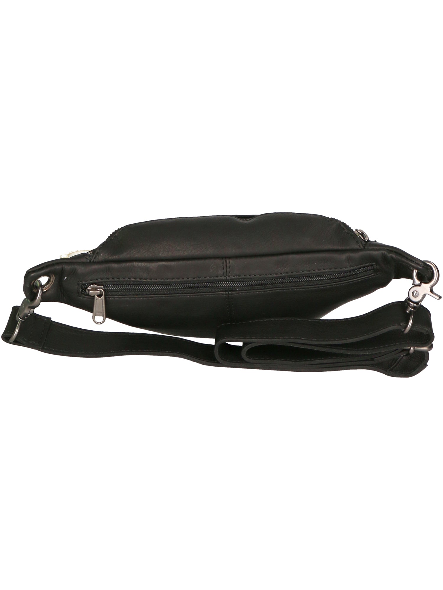 Marsupio da uomo in vera pelle Casual HILB-3314-NERO Hill Burry