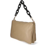 Borsa a tracolla da donna Vera pelle MYB-8019-FW-D05 CAPPUCCINO My Best Bag