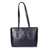 Flaviana Borsa a tracolla unisex Vera pelle 9117-NERO BLACK Gave Lux
