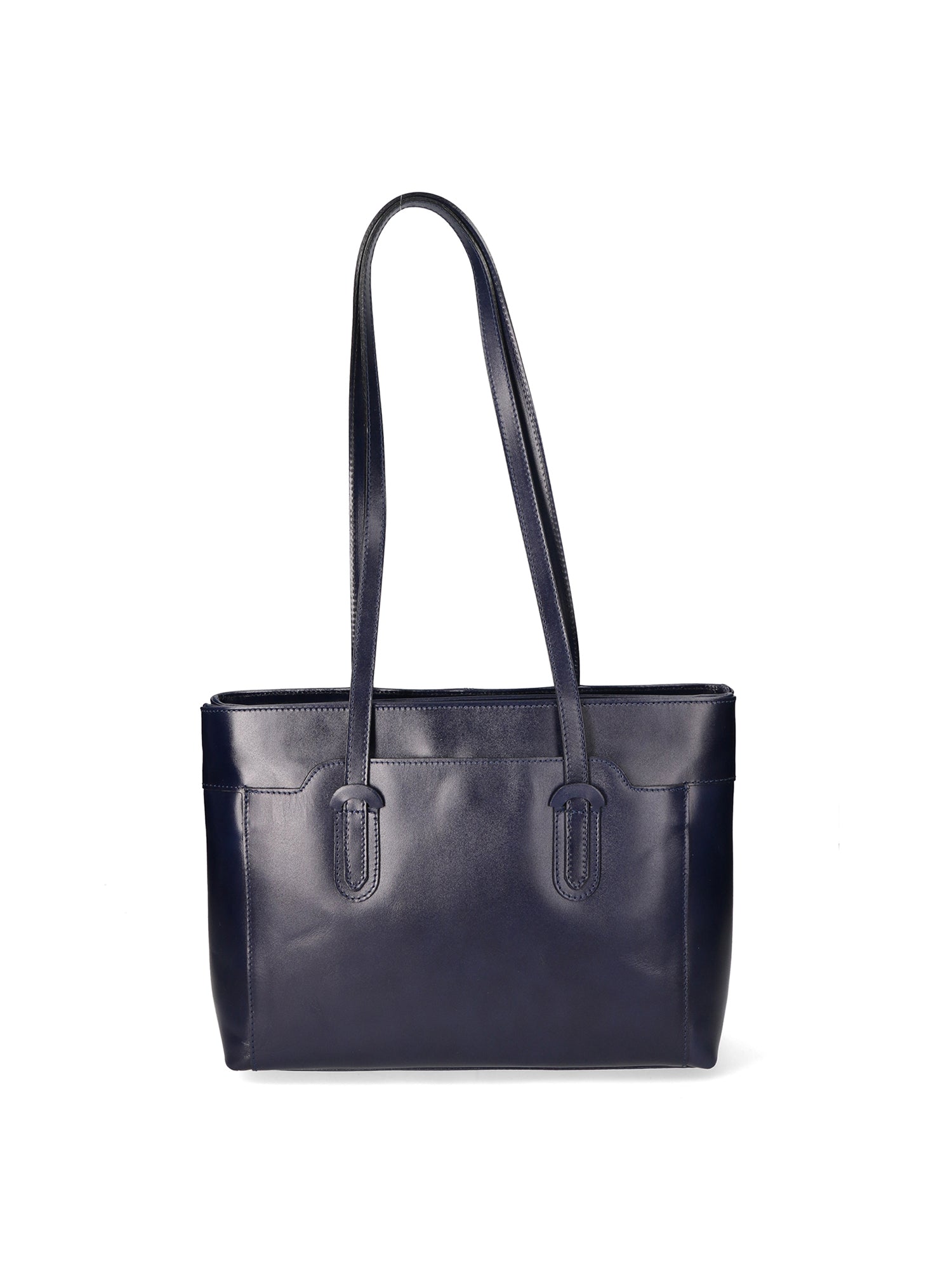 Flaviana Borsa a tracolla unisex Vera pelle 9117-NERO BLACK Gave Lux