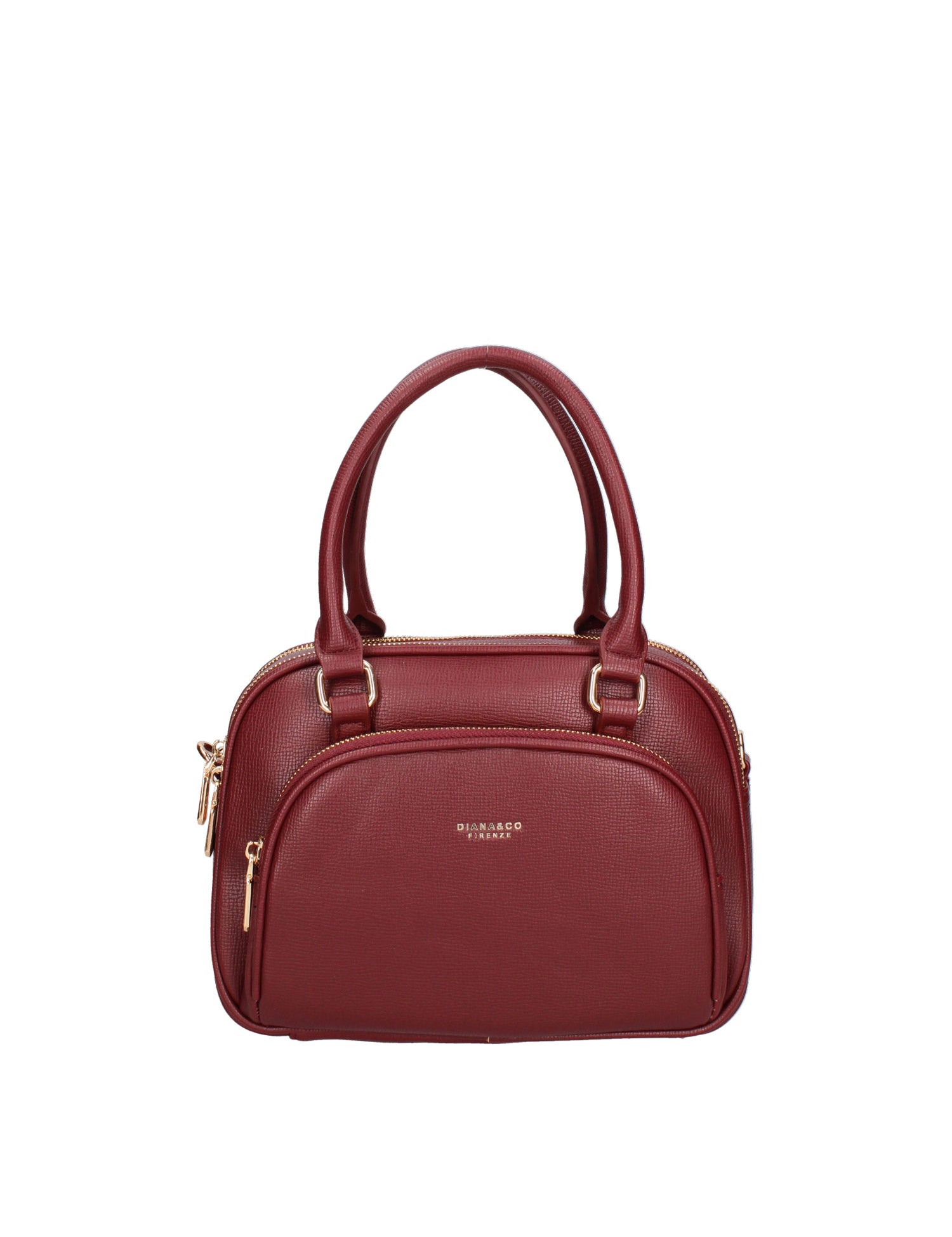Borsa a mano da donna Ecopelle 601-4-BORDEAUX Diana&co