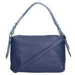 Vivienne Borsa a spalla da donna Vera pelle 06674-D24 BLU + D41 C.ZUCC. Gave Lux