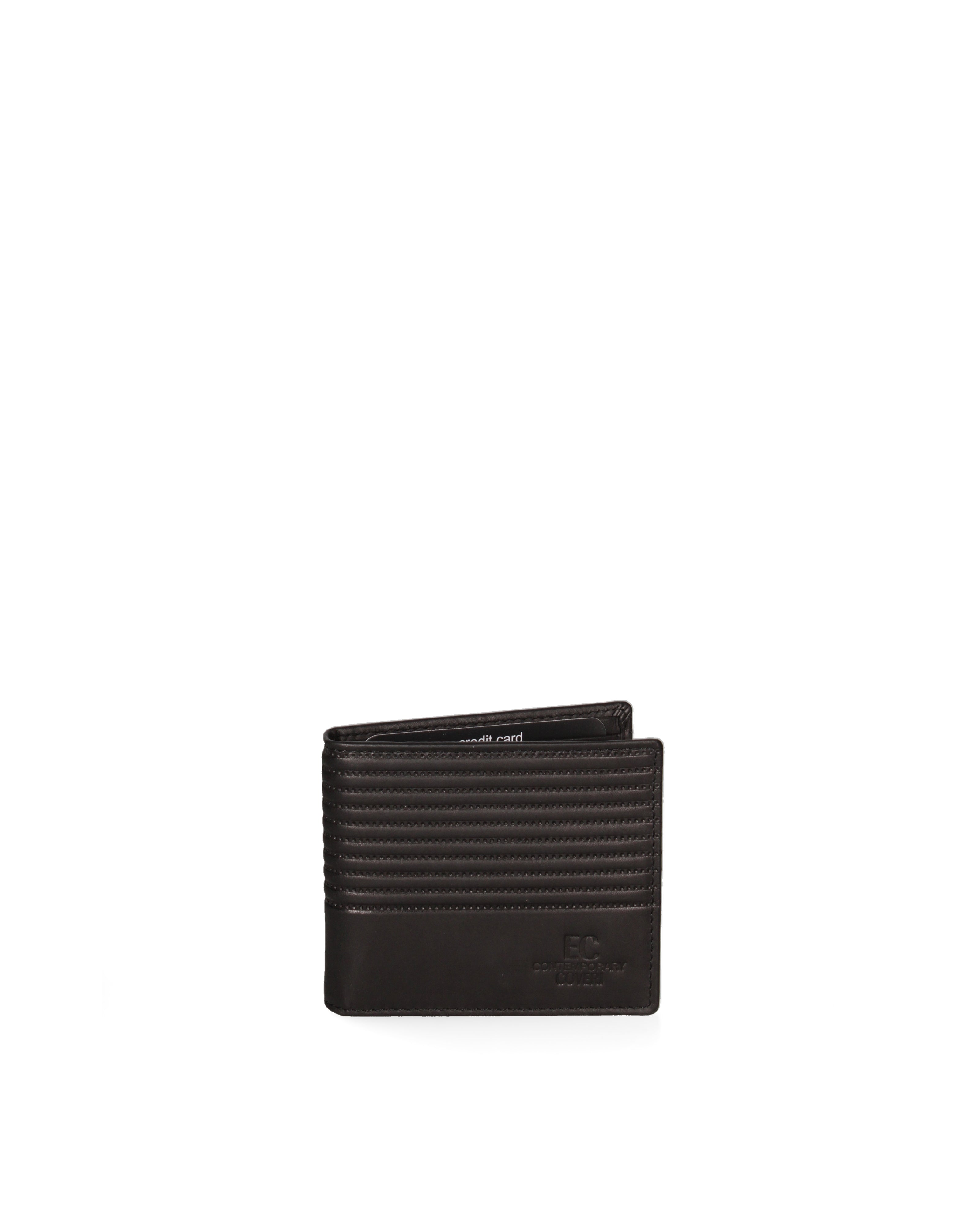 Portafoglio uomo in vera pelle Casual EC761-51-NERO EC Contemporaly COVERI