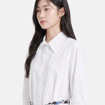 Vestito in Cotone Bianco