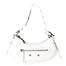 Galatea Borsa a spalla da donna Vera pelle 05708-BIANCO WHITE Gave Lux