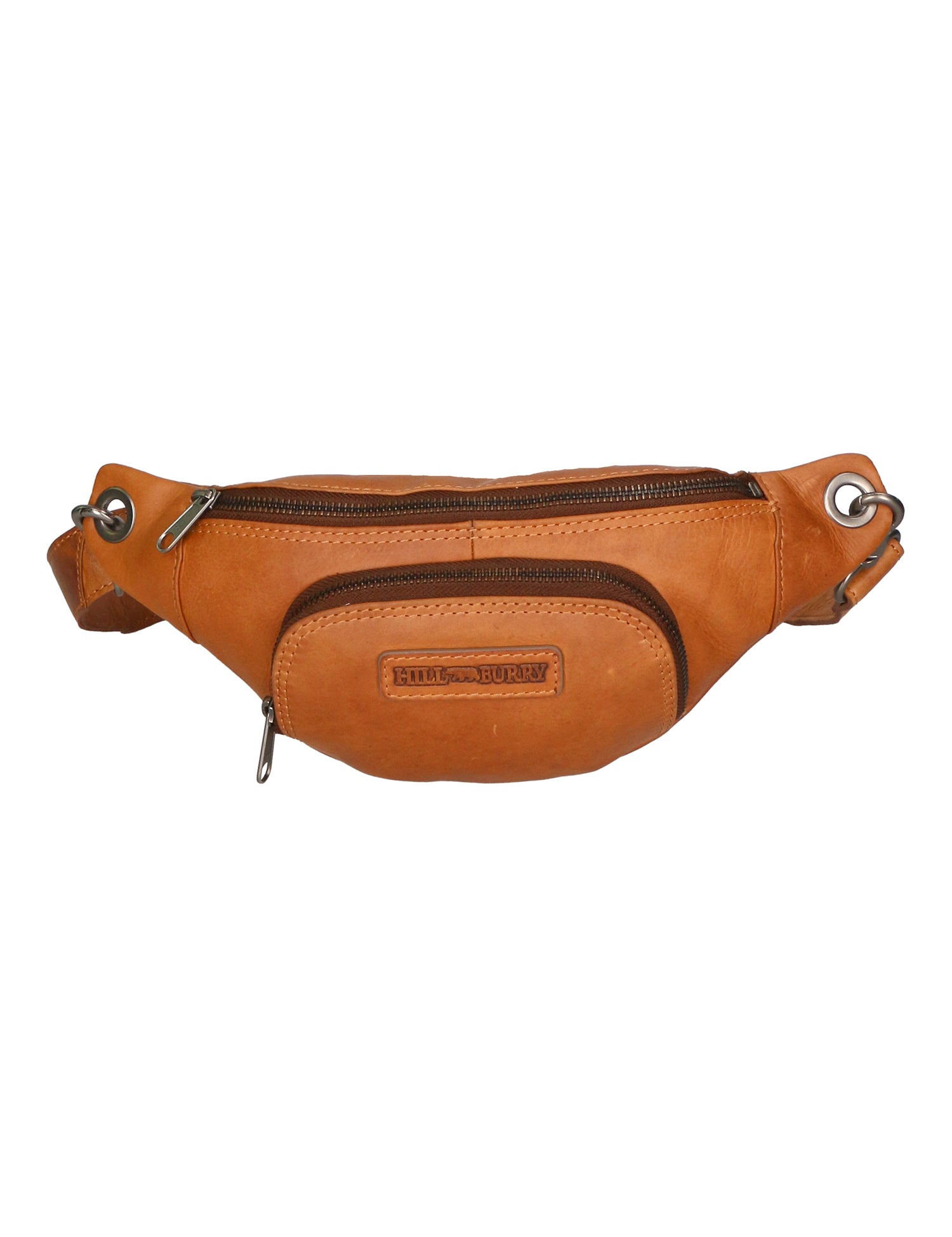 Marsupio da uomo in vera pelle Casual HILB-3314-CUOIO Hill Burry