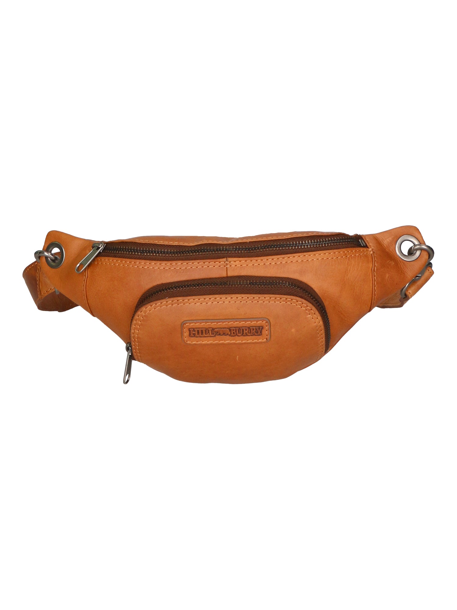 Marsupio da uomo in vera pelle Casual HILB-3314-CUOIO Hill Burry