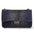 Edvige Borsa a spalla da donna Pelle Croco Stampata 80045-BLU Gave Lux