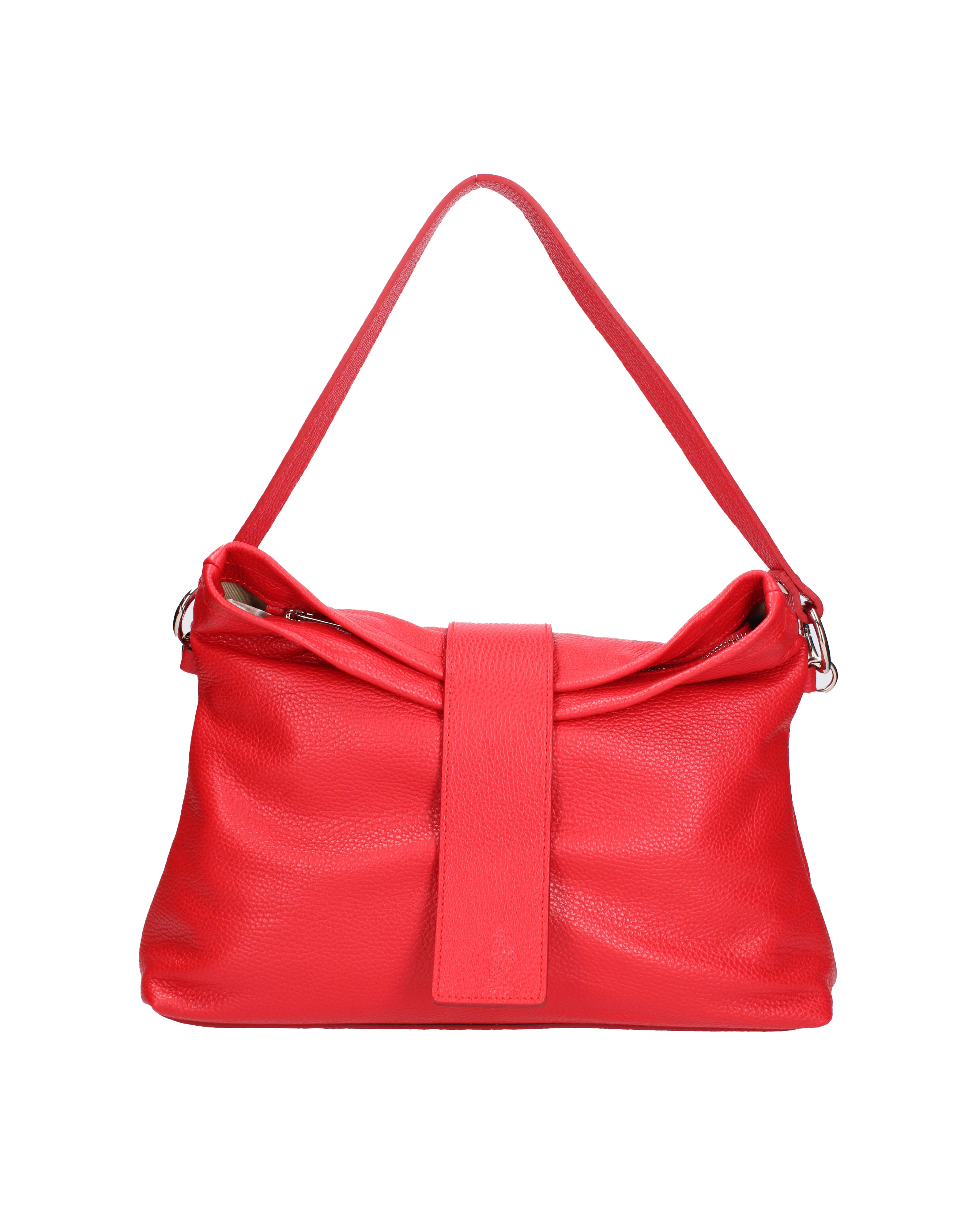 Grace Borsa a spalla da donna Vera pelle 07158-D58 ROSSO FUOCO Viola Castellani