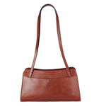 Edera Chic Borsa a spalla da donna Vera pelle 9120-MARRONE BROWN Gave Lux