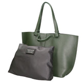 Beata Borsa a spalla da donna Vera pelle 05779-D14 VERDE SCURO Gave Lux