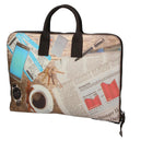 Michela Borsa a mano da donna Vera pelle ZG3007-CAFFE Gave Lux