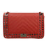 Bologna Borsa a spalla da donna Vera pelle 6590-ROSSO RED Gave Lux