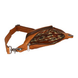 Marsupio da uomo in vera pelle Casual HILB-3314-CUOIO Hill Burry