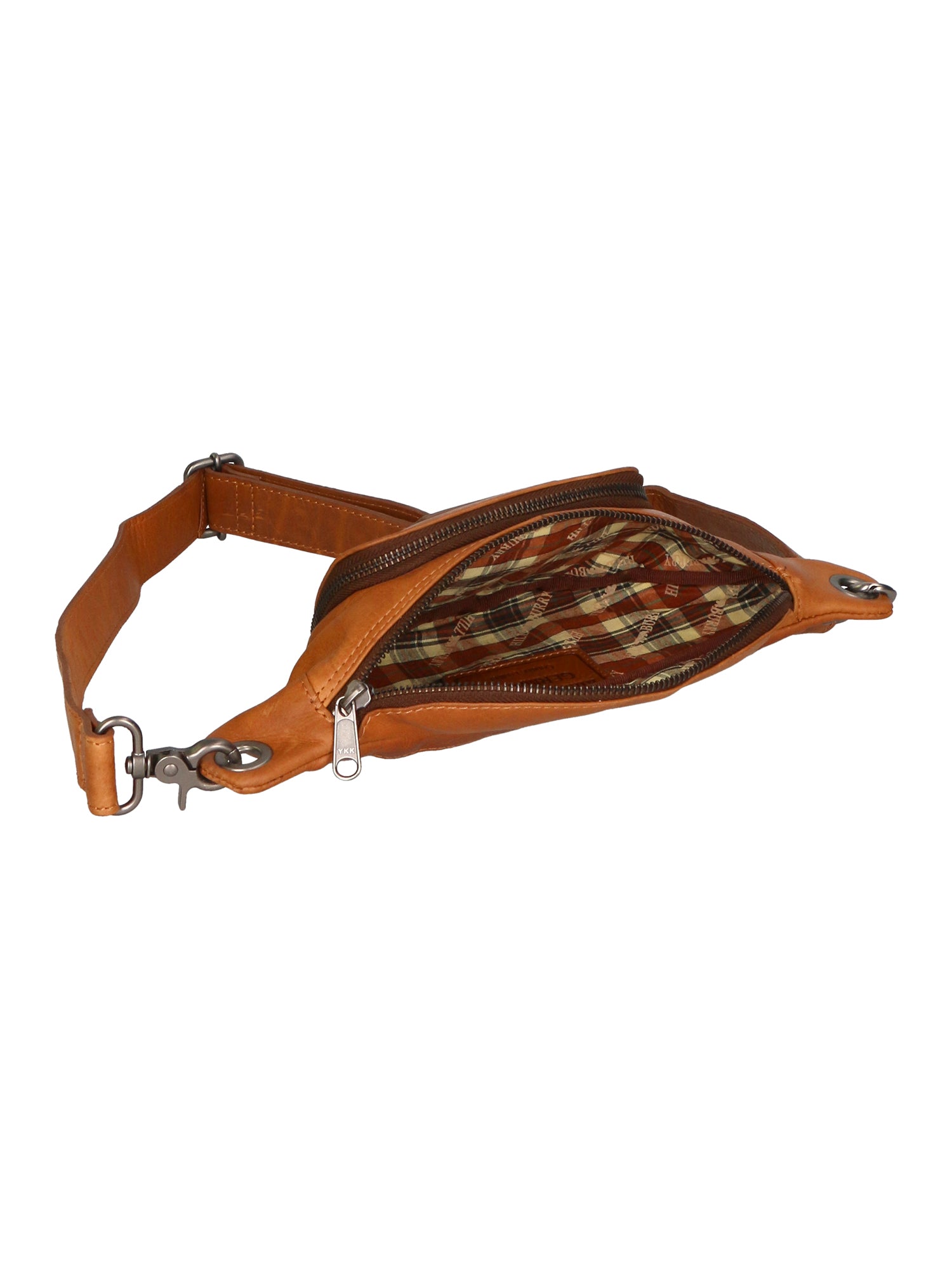 Marsupio da uomo in vera pelle Casual HILB-3314-CUOIO Hill Burry