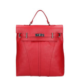 Borsa a mano da donna Vera pelle 07248-D58 ROSSO FUOCO Roberta Rossi