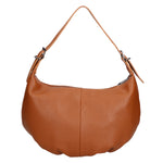 Licia Borsa a spalla da donna Vera pelle 06512-CUOIO SCURO Gave Lux