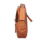 Borsa a tracolla unisex vera pelle 100% Made in Italy SN5863747-TAN Santini Firenze