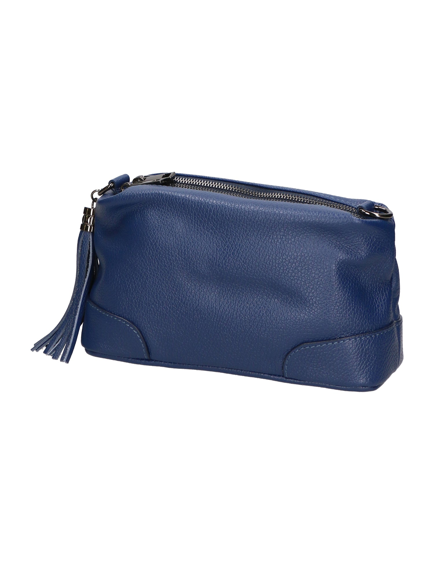 Lidia Borsa a mano da donna Vera pelle 06513-BLU Gave Lux