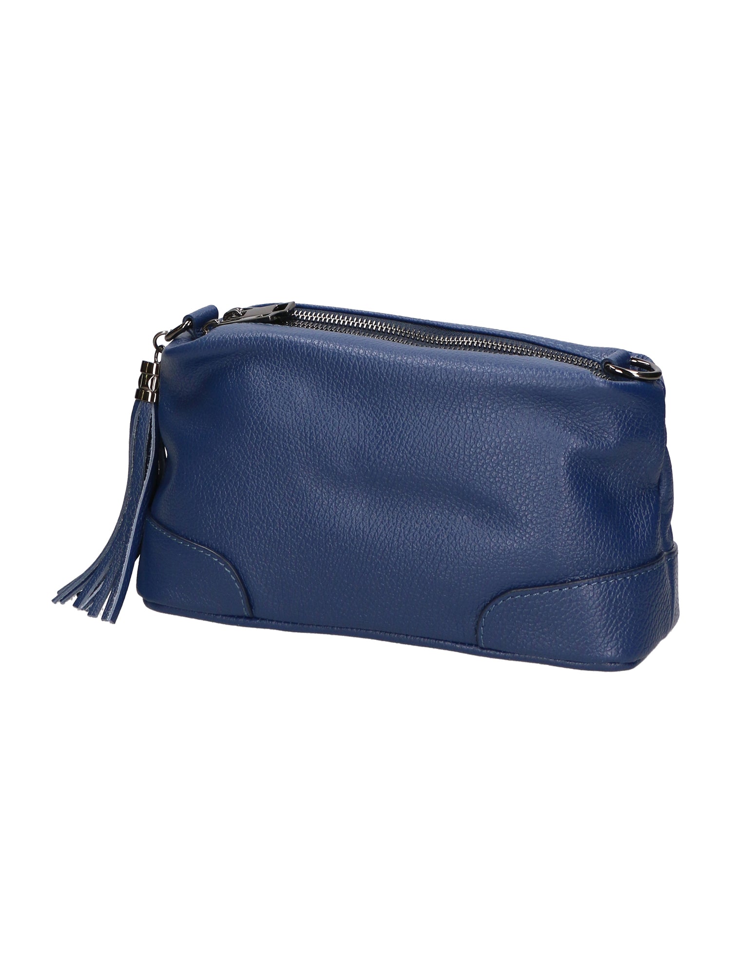 Lidia Borsa a mano da donna Vera pelle 06513-BLU Gave Lux