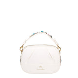 Aurielle Borsa a Spalla da Donna 100% Poliuretano B17176-BIANCO Braccialini