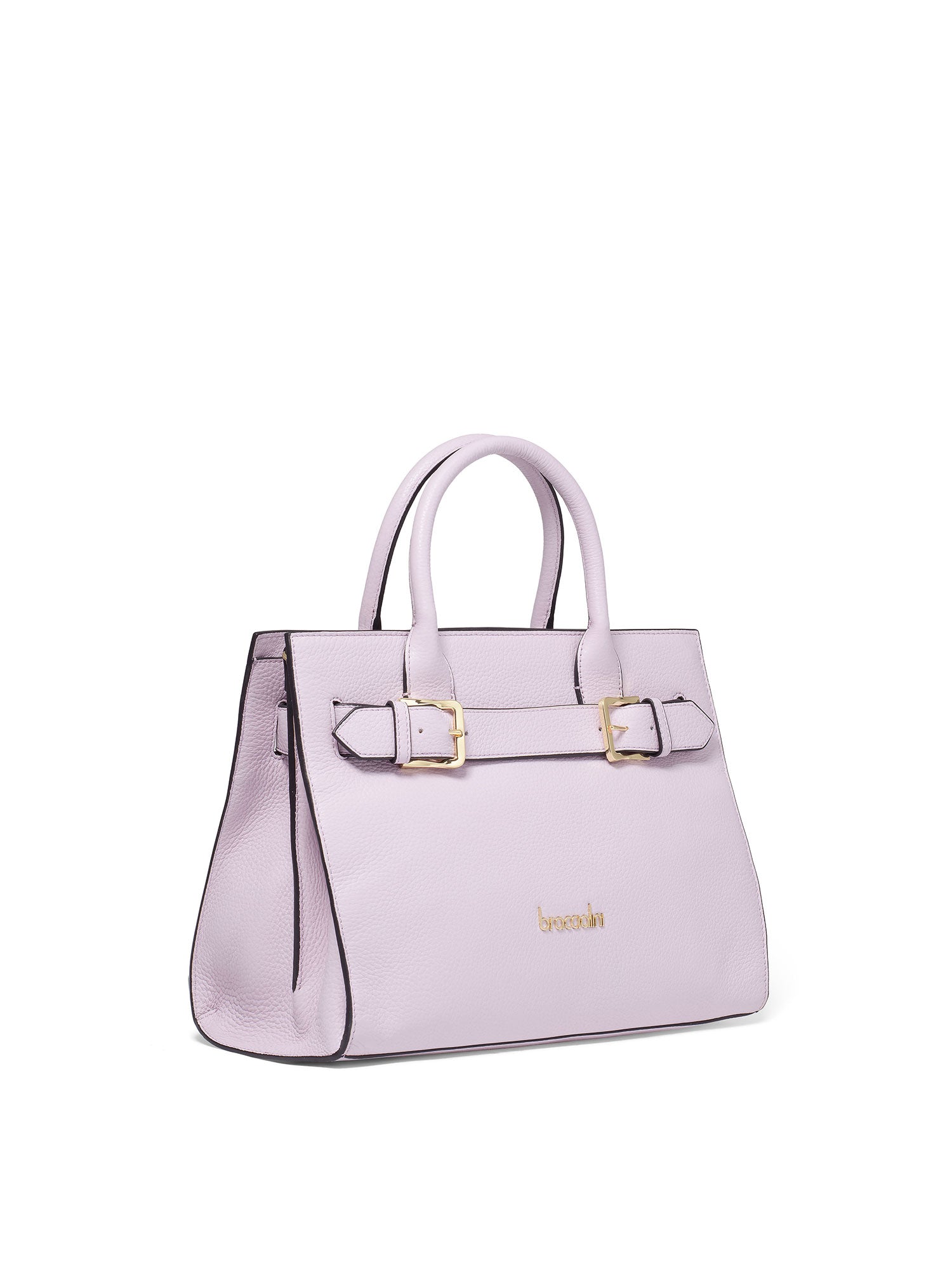 Amara Plus Borsa a mano da donna 100% pelle B16950-LILLA Braccialini