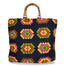 Luana Borsa a mano da donna Lana e vera pelle 04466-NERO Gave Lux