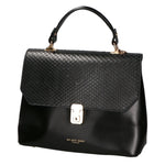 Borsa a mano da donna Vera pelle e stampa serpente MYB-6040-FW-P218 NERO My Best Bag