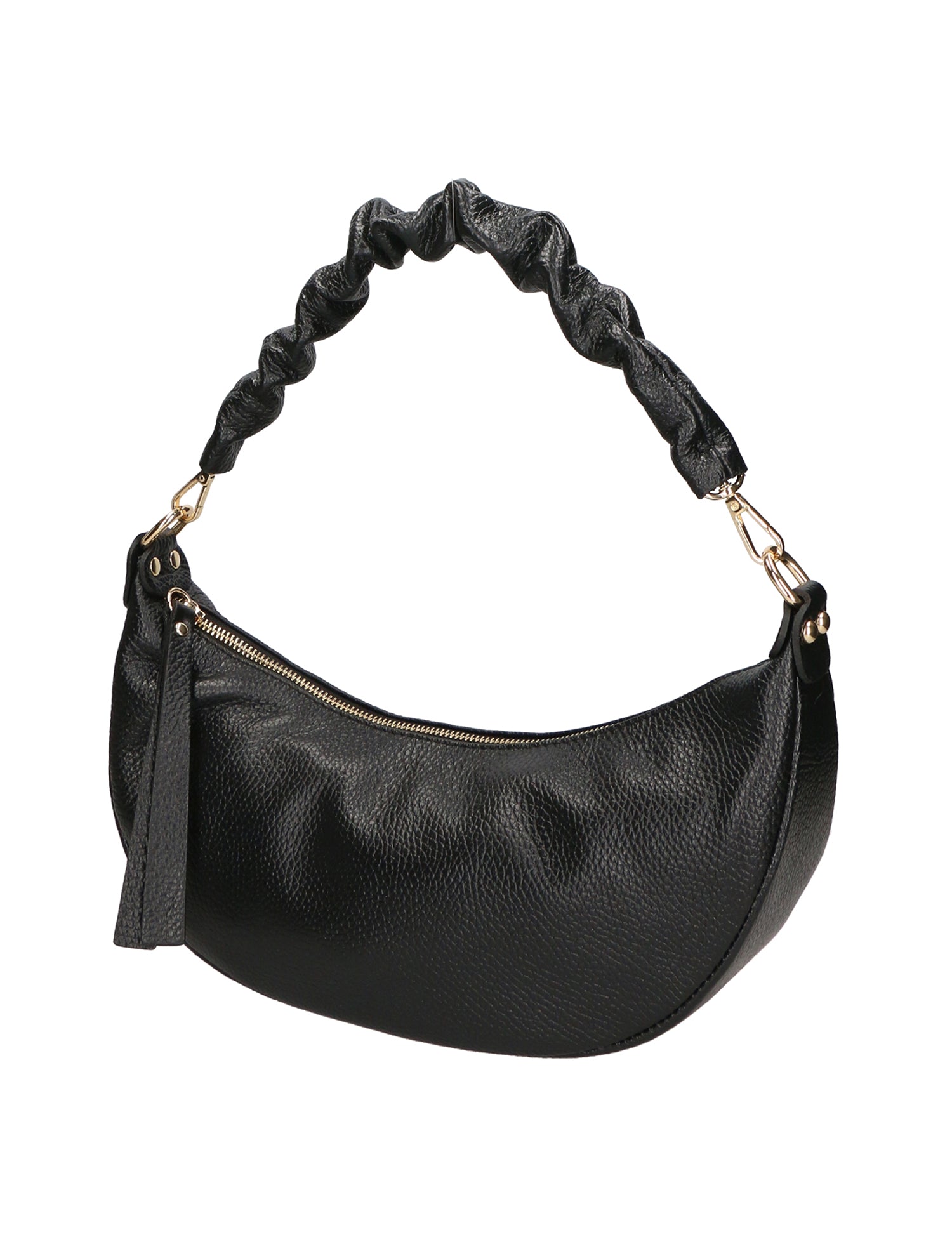 Ida Borsa a spalla da donna Vera pelle 05916-C28 NERO Gave Lux