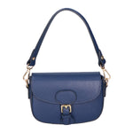 Viktoria Borsa a spalla da donna Vera pelle 06526-D24 BLU JEANS Gave Lux
