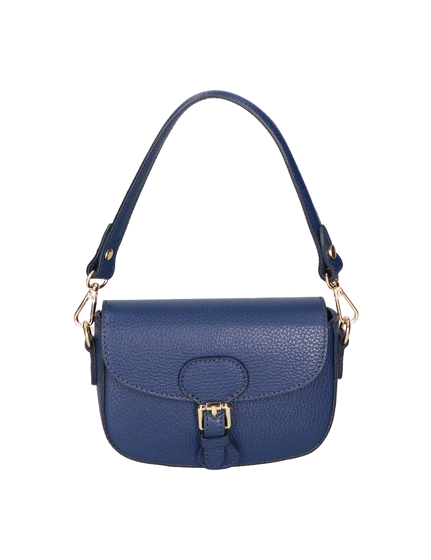 Viktoria Borsa a spalla da donna Vera pelle 06526-D24 BLU JEANS Gave Lux