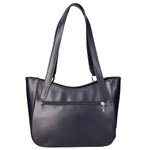 Eva Borsa a spalla da donna Vera pelle 9024-BLU DARK BLUE Gave Lux