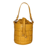 Borsa a mano da donna Vera pelle artigianale MYB-6010-FW-36 SENAPE My Best Bag