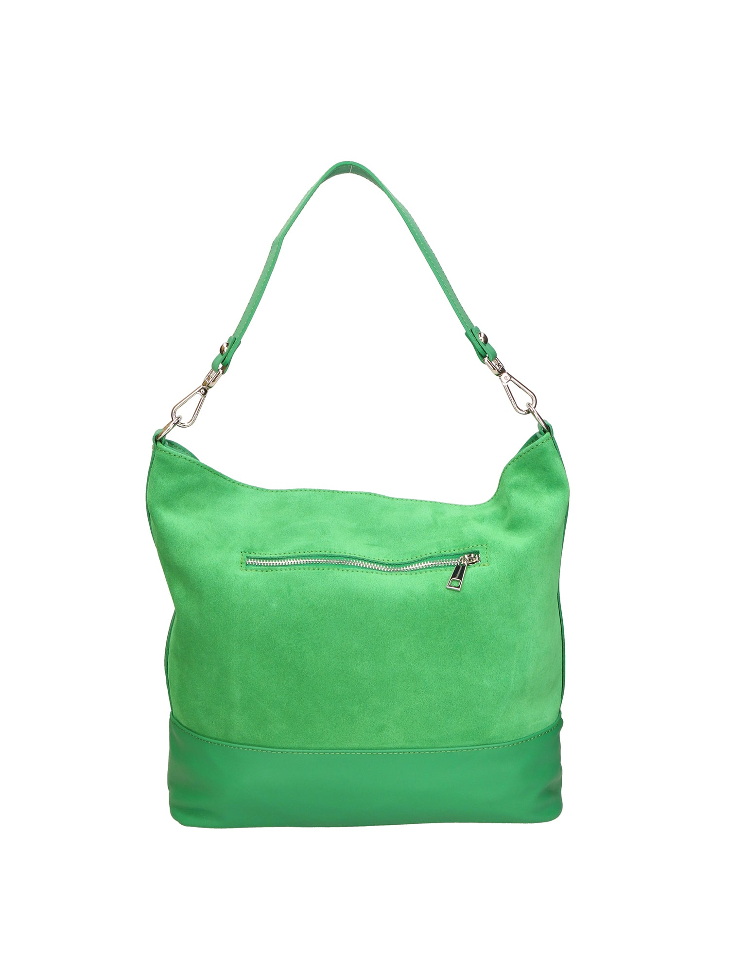 Graziana Borsa a spalla da donna Vera pelle 05960-35 VERDE 47 VERDE MENTA Gave Lux