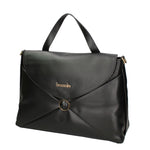 Edera Ultra Borsa a mano da donna 100% pelle B17202-NERO Braccialini