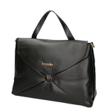 Edera Ultra Borsa a mano da donna 100% pelle B17202-NERO Braccialini