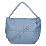 Virginia Borsa a spalla da donna Vera pelle 06495-S41 CELESTE SCURO Gave Lux