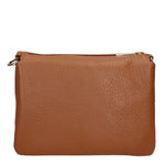 Borsa a tracolla da donna Vera pelle MYB-6054-FW-D19 CUOIO My Best Bag