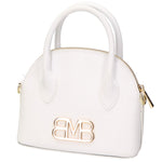Borsa a mano da donna 100% vera pelle MYB-8038-FW-L101 BIANCO My Best Bag