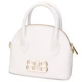Borsa a mano da donna 100% vera pelle MYB-8038-FW-L101 BIANCO My Best Bag