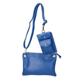 Ifigenia Borsa a tracolla da donna Vera pelle 05932-D22 BLUETTE ROYAL BLU Gave Lux